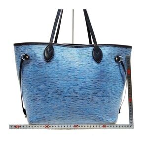 Louis Vuitton  Neverfull MM Blue Epi Tote